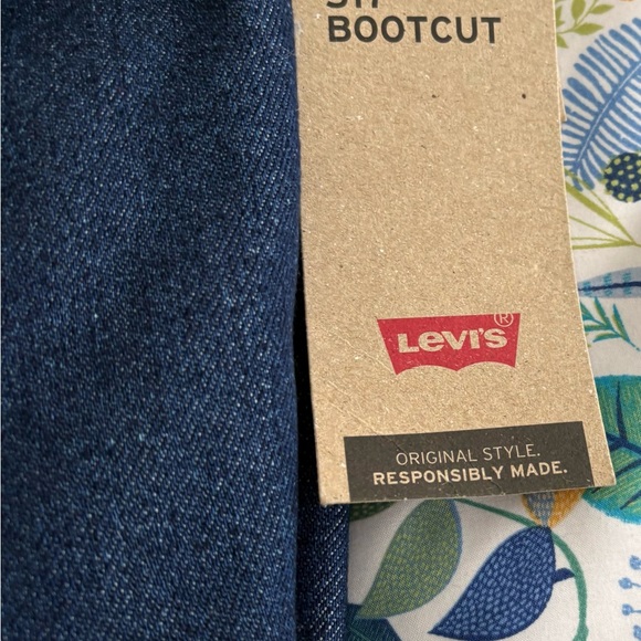 Levi's Slim Black and Blue Jeans Classic Boot cut style 517&527, size 36*34 - Picture 4 of 11